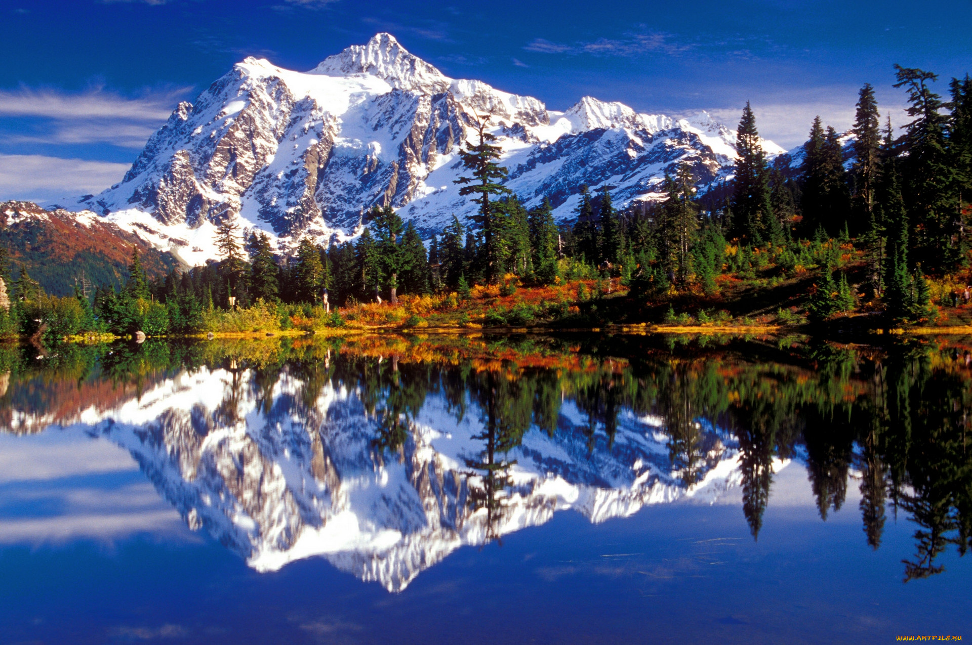 mount, baker, snoqualmie, national, forest, washington, , , , , picture, lake, , , shuksan